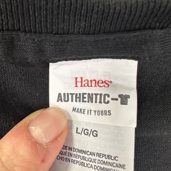 ROLLING STONES T-Shirt size Large Black 'SOME GIRLS' Classic Rock Retro Band Tee - Picture 4 of 8